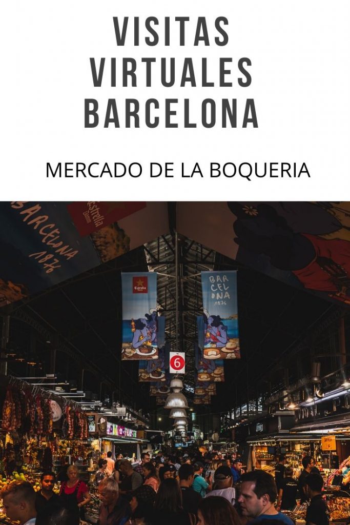 mercado de la Boqueria visita virtual