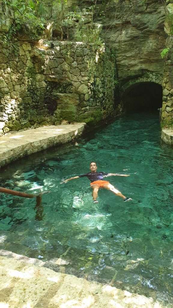 Ríos subterráneos Xcaret Cámara en ruta