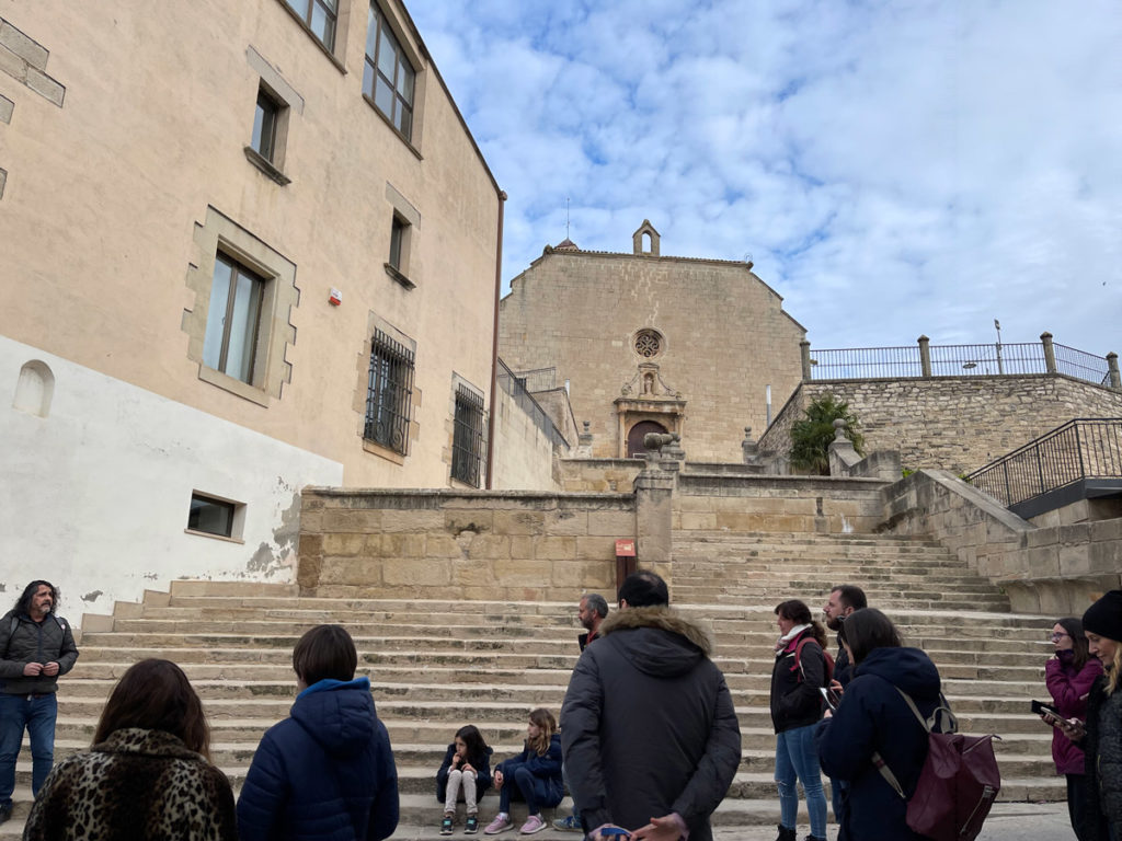 Escalinata Iglesia san Nicolau