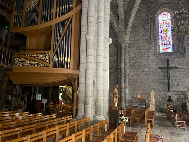 Qué ver en Rocamadour Basílica de San Salvador Saint Sauveur