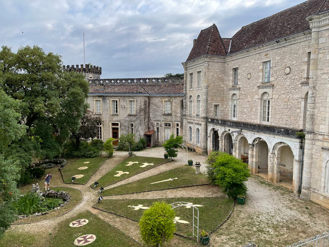 Rocamadour jardín del Castillo