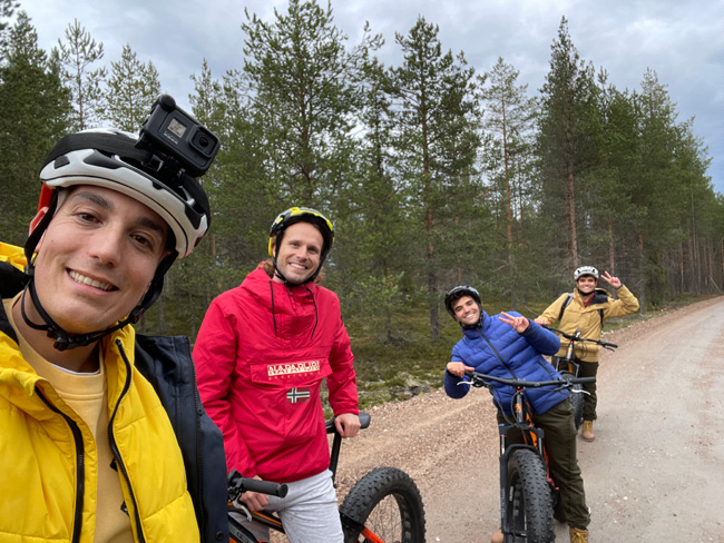 Ruta en bicicleta “FatBike” en Salla