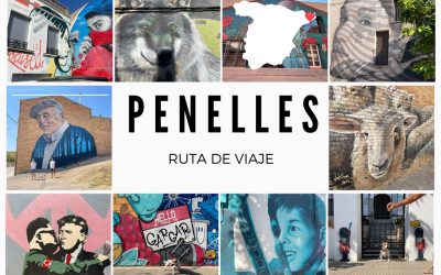 Penelles el pueblo de los murales y grafitis de LLeida