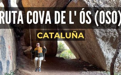 Ruta la Cova de L’ Ós (Oso) y su columpio Montserrat