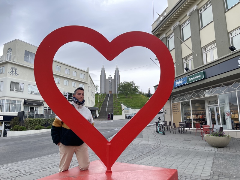 Akureyri que ver en la ciudad del norte de Islandia la Iglesia