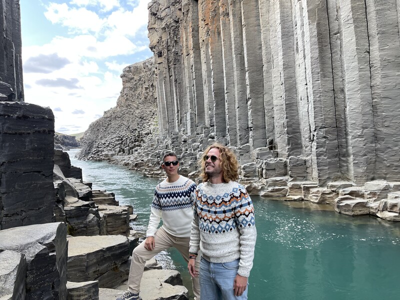 Cañón de Stuðlagil famoso por sus columnas de basalto