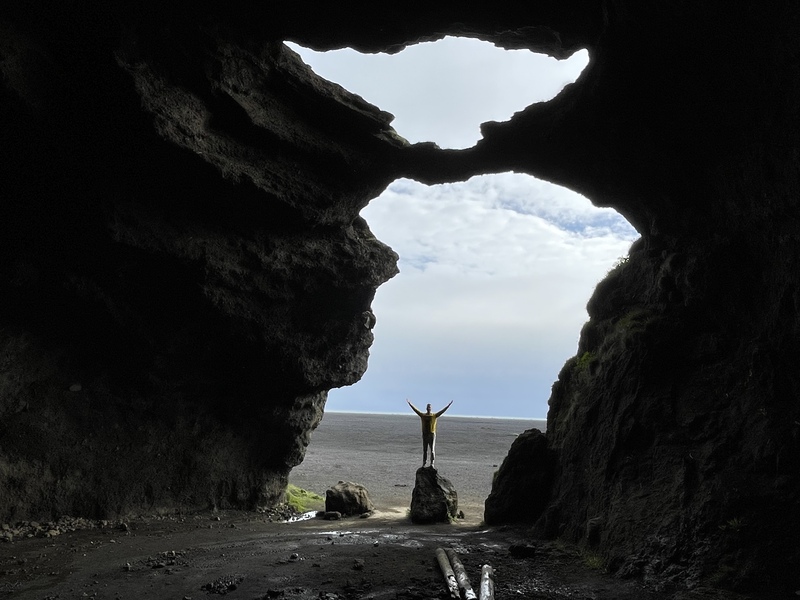 Gígjagjá llegamos a la cueva de Yoda ruta islandia verano